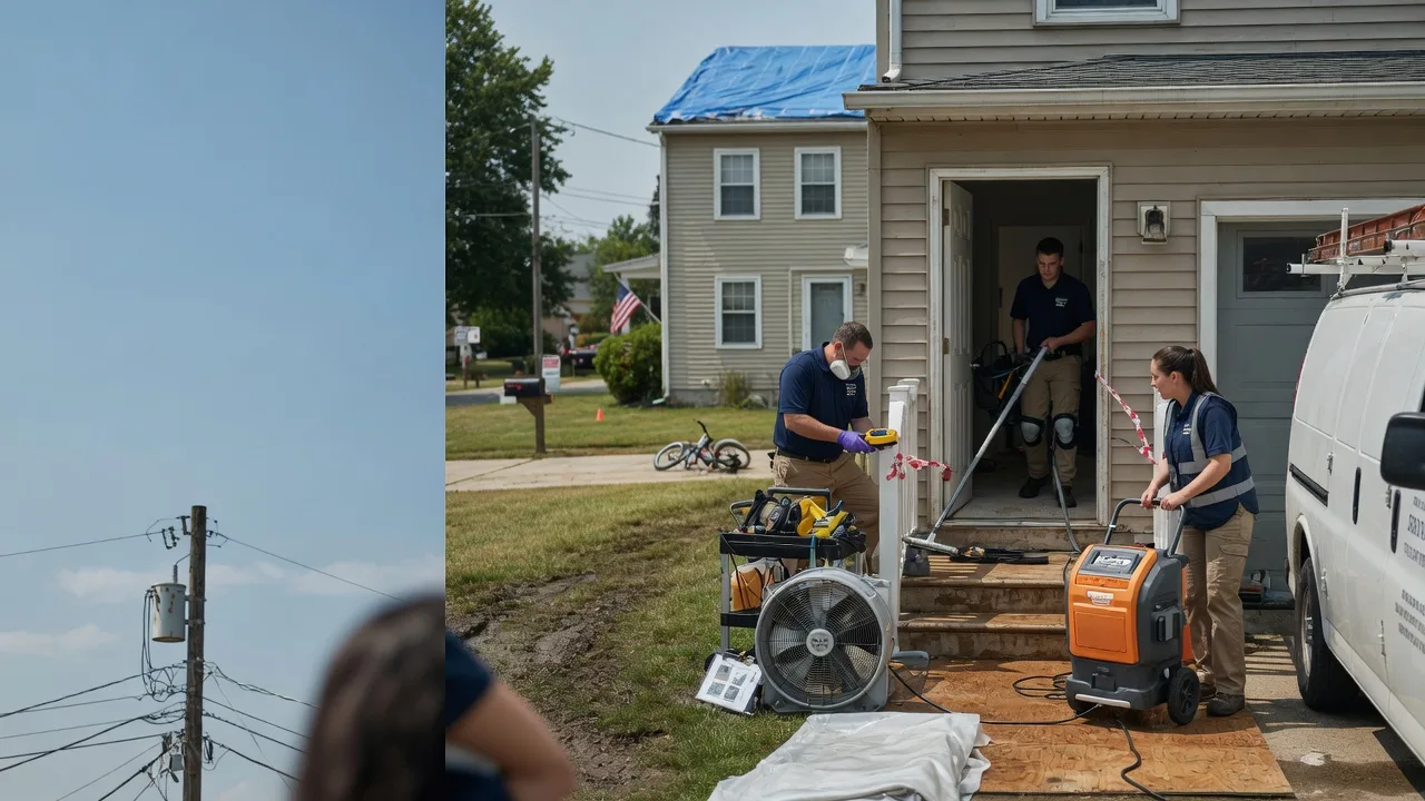 Water Damage Repair in Springville, PA near me
